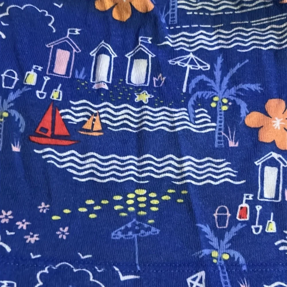 Gymboree Blue Striped Tunic Dress M (7-8)
